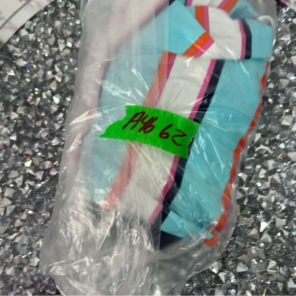 Tommy Bahama rash guard swim shirt zip up stripes Multicolor Striped Zip-Up - Picture 10 of 10